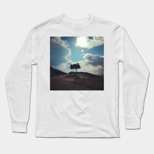 The tree in the clouds - Meteora Long Sleeve T-Shirt